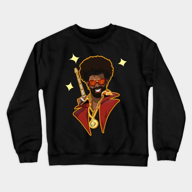 overwatch funky baptiste Crewneck Sweatshirt by ahmedelsiddig